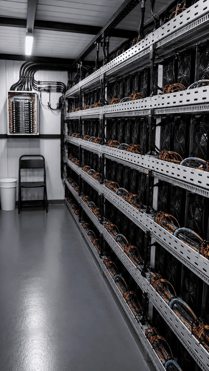 Equipment aisle and cable infrastructure