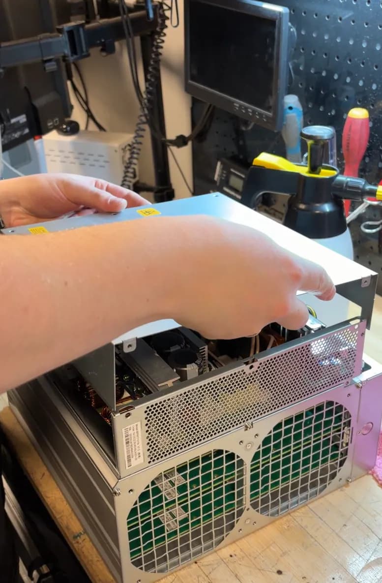 ASIC miner open for workshop service