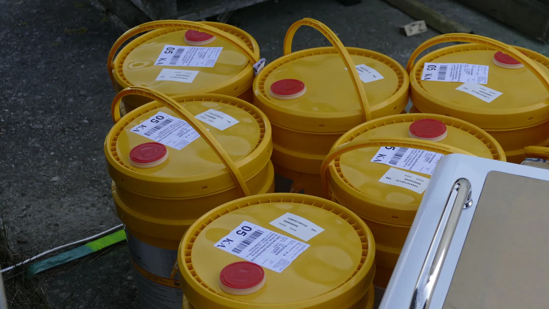Thermal fluid handling equipment at an infrastructure project